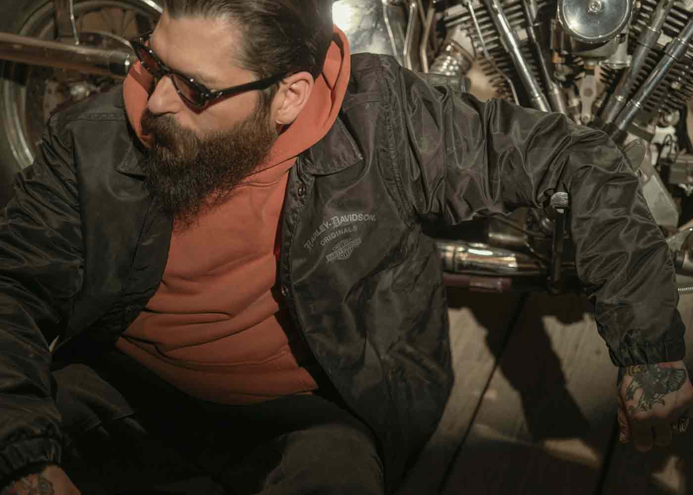 man wearing a jacket and shirt